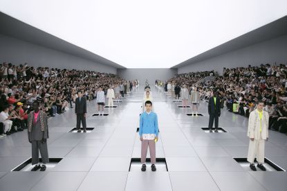Dior menswear show set by Kim Jones